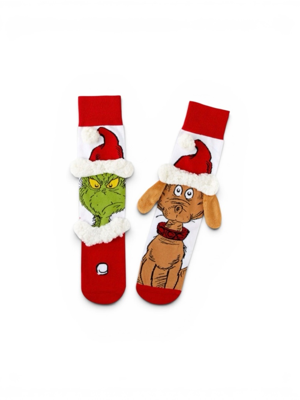 Hallmark “How the grinch stole X-Mas” novelty socks